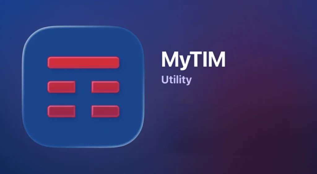 Icona dell’app MyTIM con funzione Stop Spam di TIM